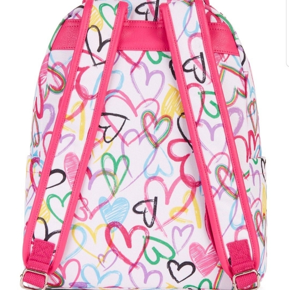Multi-colored Heart Backpack - Picture 3 of 3